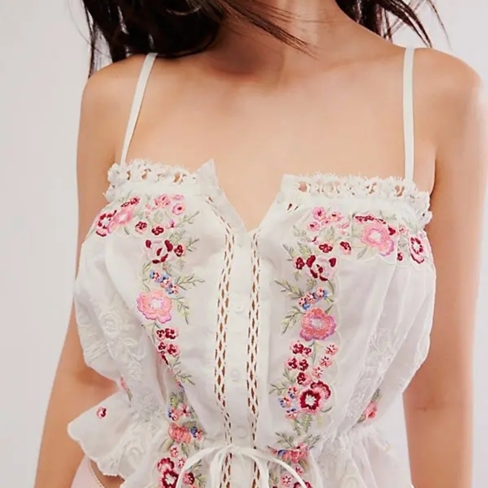 Free People Tattered Love Tank Small